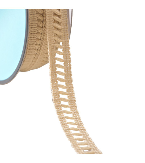 Day braid scale 15mm beige per meter