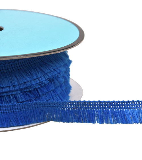 Small fringe 13mm royal blue per meter
