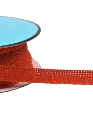 Small fringe 13mm rust per meter