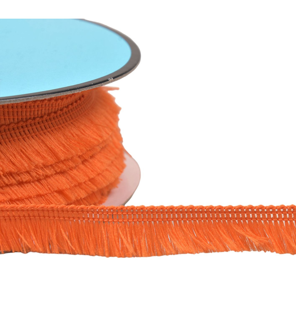 Small orange fringe 13mm per meter