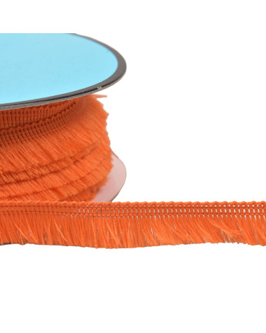 Kleine orangefarbene Fransen, 13 mm pro Meter