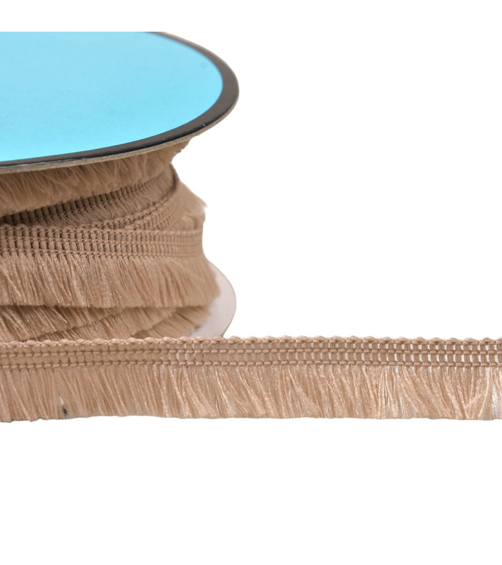 Small beige fringe 13mm per meter