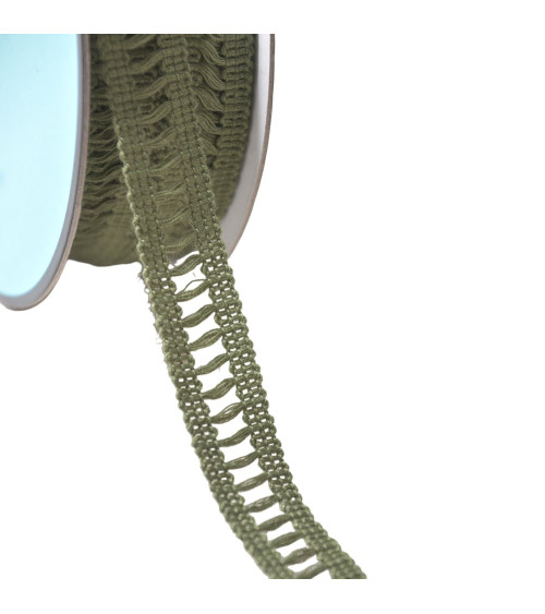 25m reel day braid scale 15mm khaki