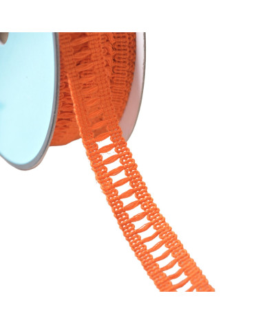25m reel of 15mm orange scale day braid