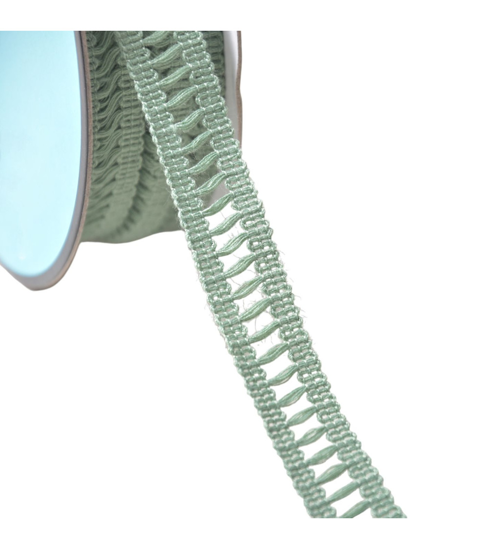 25m reel day braid scale 15mm almond green