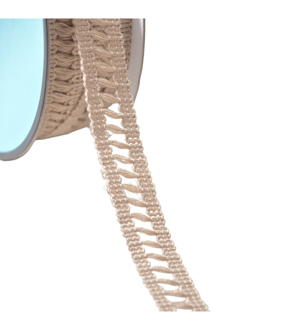 25m reel day braid scale 15mm light beige