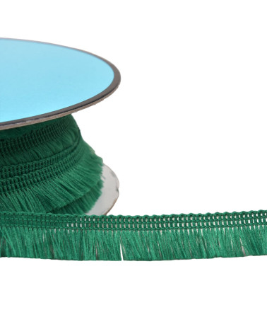 Bobine 25m petite frange 13mm vert foncé