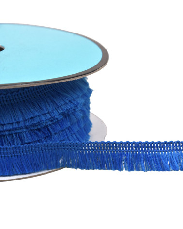 25m spool small fringe 13mm royal blue