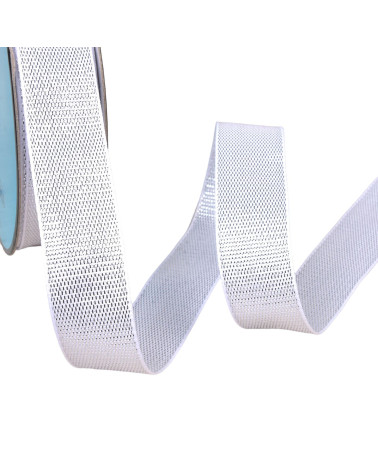 Bobina da 25 m di nastro metallizzato argento
