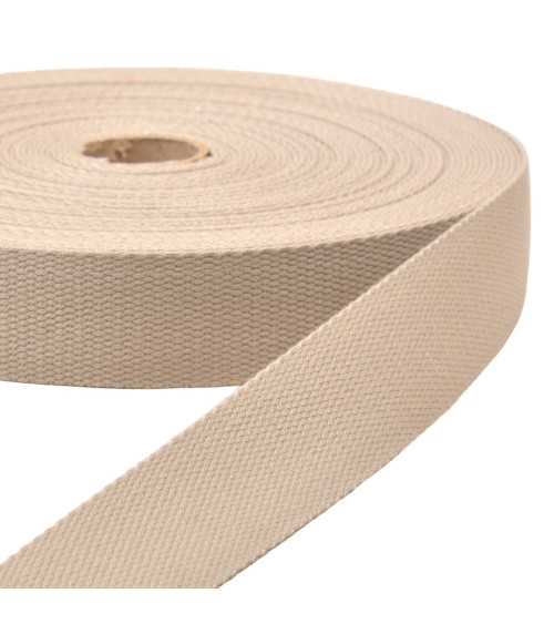 Reel 20m taupe strap
