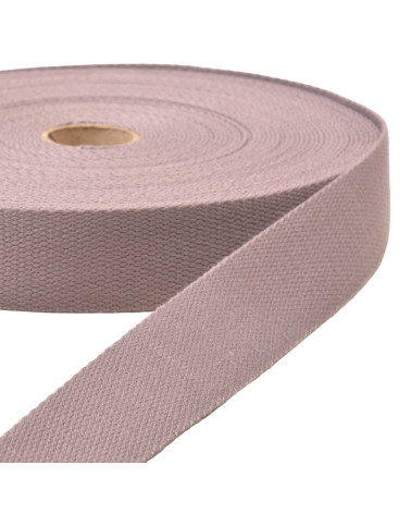 20m spool of chocolate brown webbing