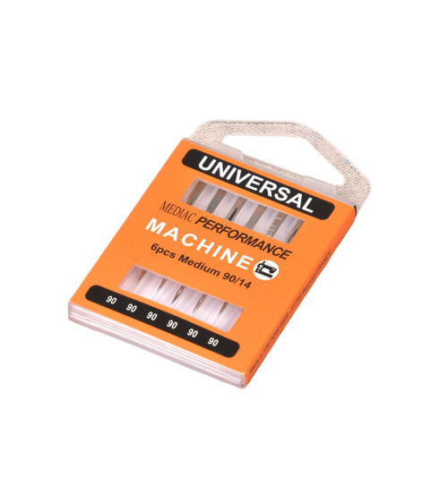 Assortment of 6 universal sewing machine needles size 90