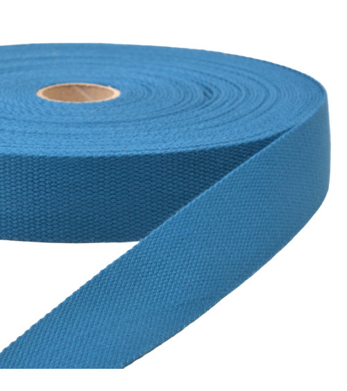 Duck blue strap per meter