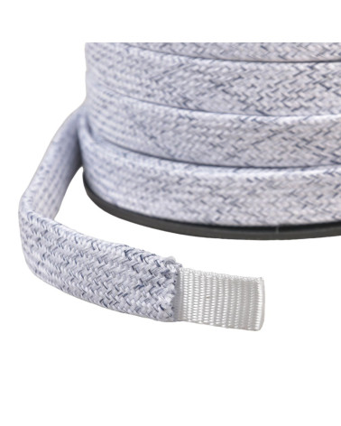 16mm white mottled braid for bag handles