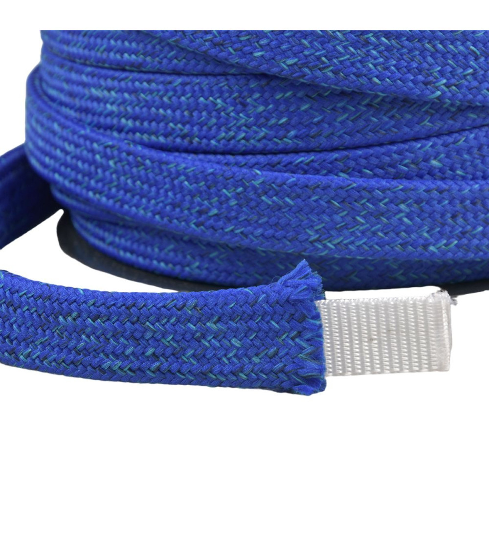 Mottled braid for bag handles 16mm royal blue