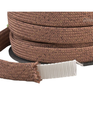 Heathered braid for bag handles 16mm rust