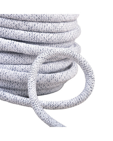 Cordon chiné pour anses de sacs 10mm blanc