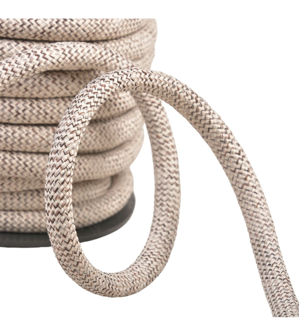 15m spool of mottled cord for bag handles 10mm ecru