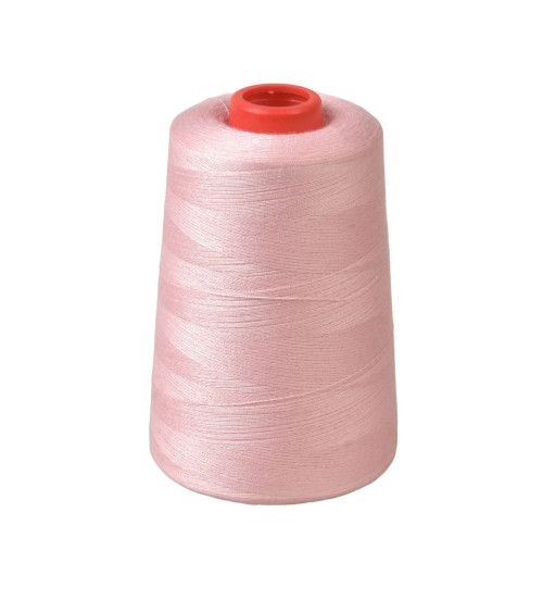 Polyester thread cone 5000 yards/4572 meters high quality pink