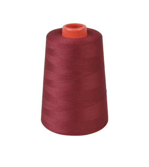 Cône fils polyester 5000 yards/4572mètres haute qualité rouge