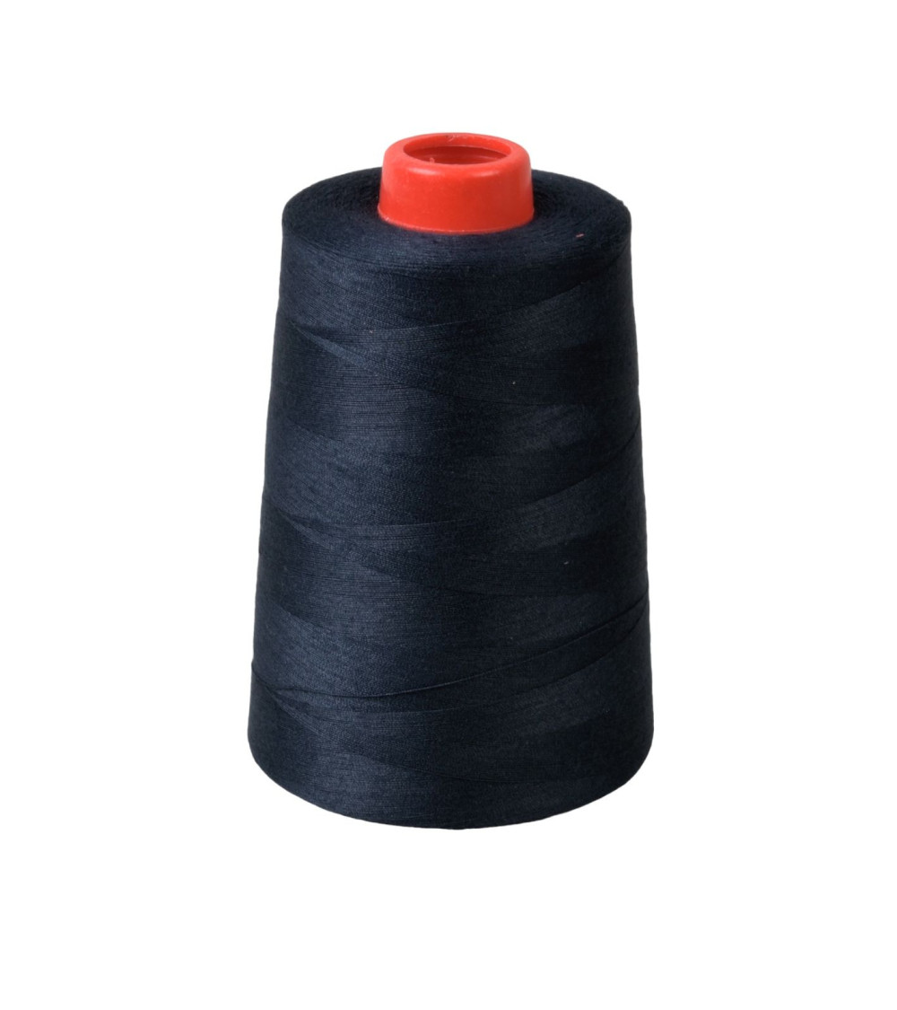 Polyester thread cone 5000 yards/4572 meters high quality dark navy