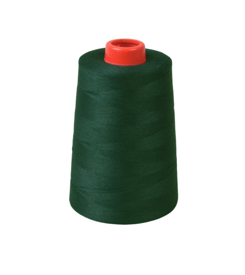 Cône fils polyester 5000 yards/4572mètres haute qualité vert foncé
