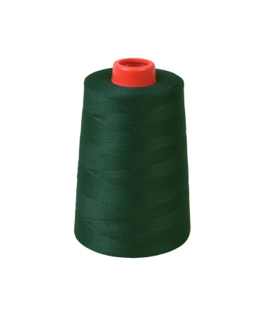 Polyester-Fadenkegel, 5000 Yards/4572 Meter, hochwertige Qualität, dunkelgrün