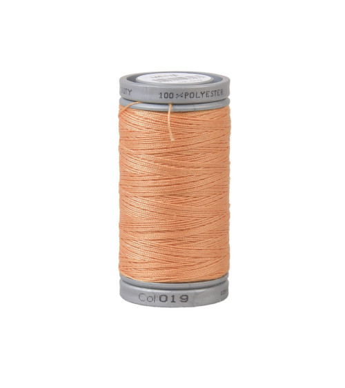 Durable super polyester thread 125m high quality orange