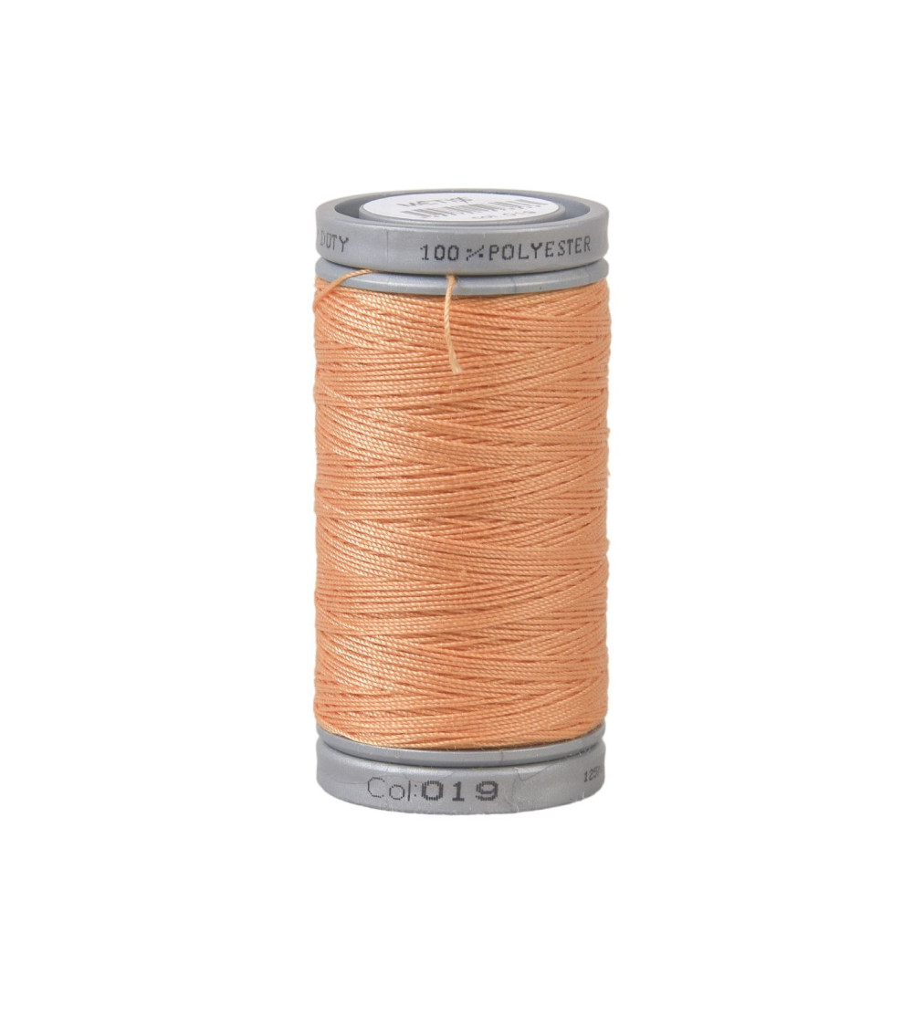 Durable super polyester thread 125m high quality orange