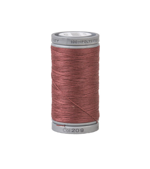 Fil super polyester résistant 125m haute qualité rouge