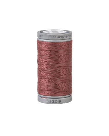 Fil super polyester résistant 125m haute qualité rouge