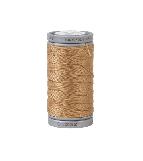 Durable super polyester thread 125m high quality gold yellow