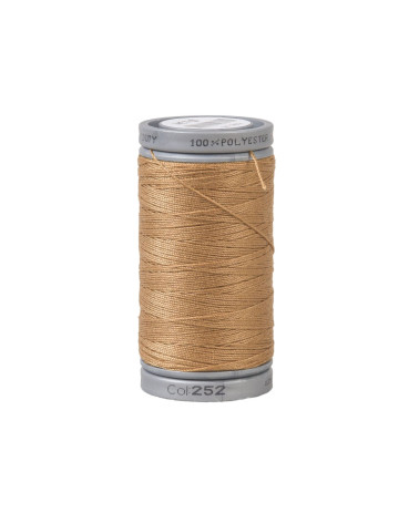 Durable super polyester thread 125m high quality gold yellow