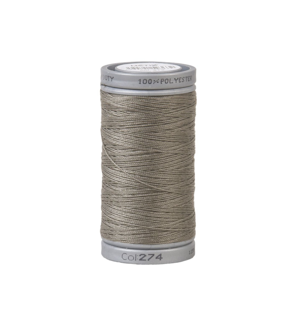 Durable super polyester thread 125m high quality green