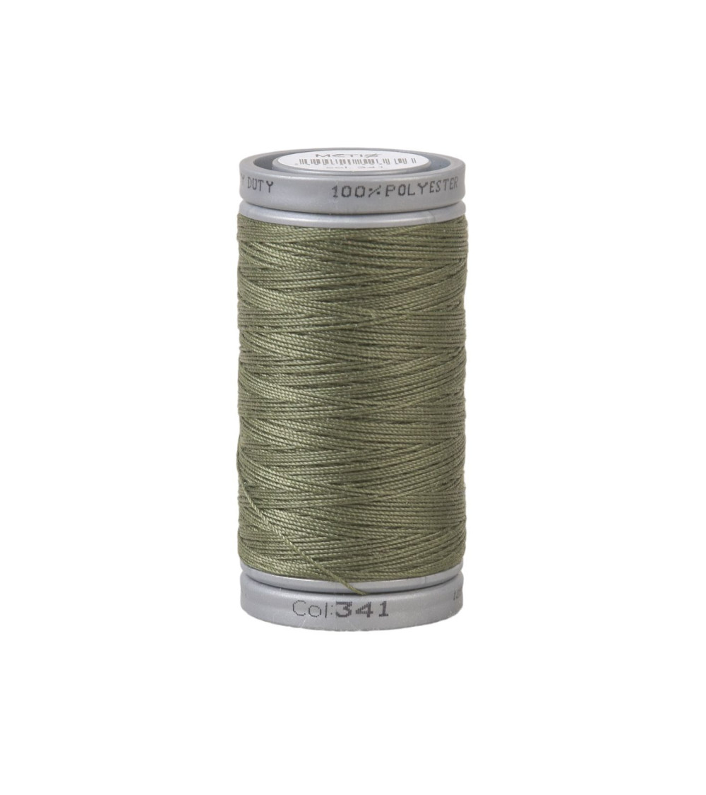 Durable super polyester thread 125m high quality moss green