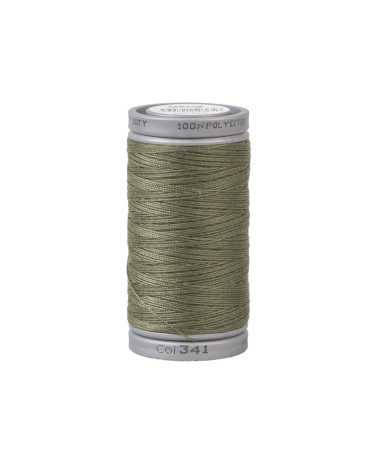 Durable super polyester thread 125m high quality moss green