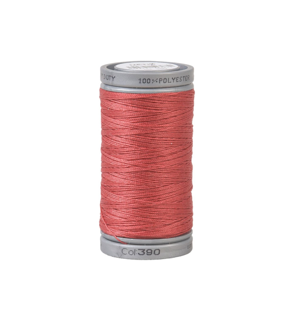 Durable super polyester thread 125m high quality carmen red