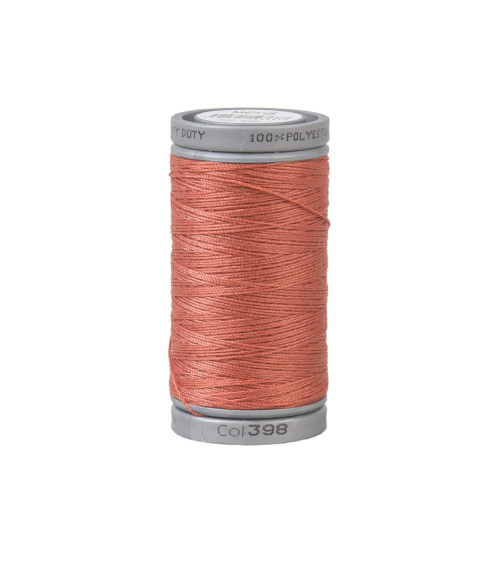 Durable super polyester thread 125m high quality hazelnut