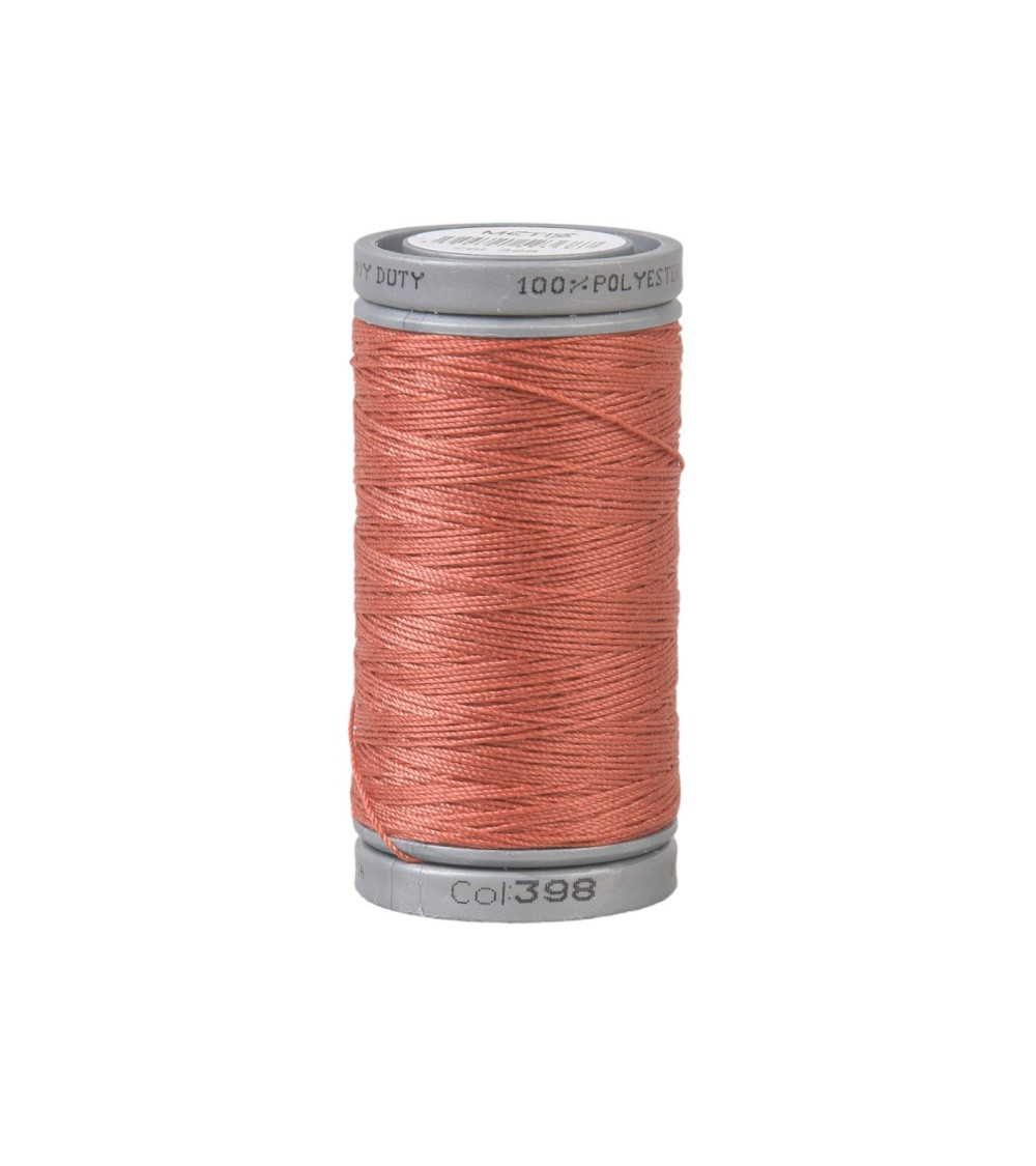 Durable super polyester thread 125m high quality hazelnut