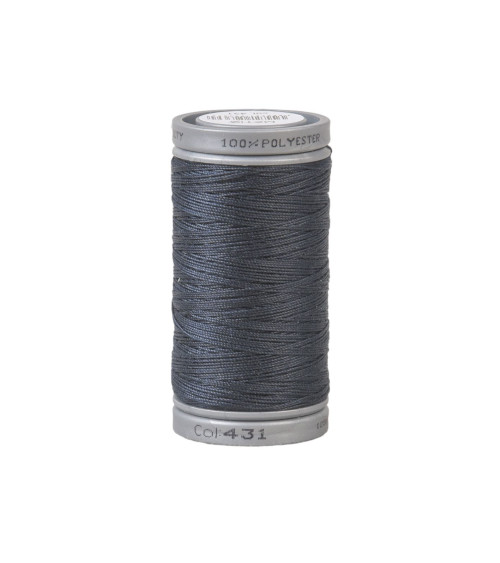 Fil super polyester résistant 125m haute qualité bleu marine