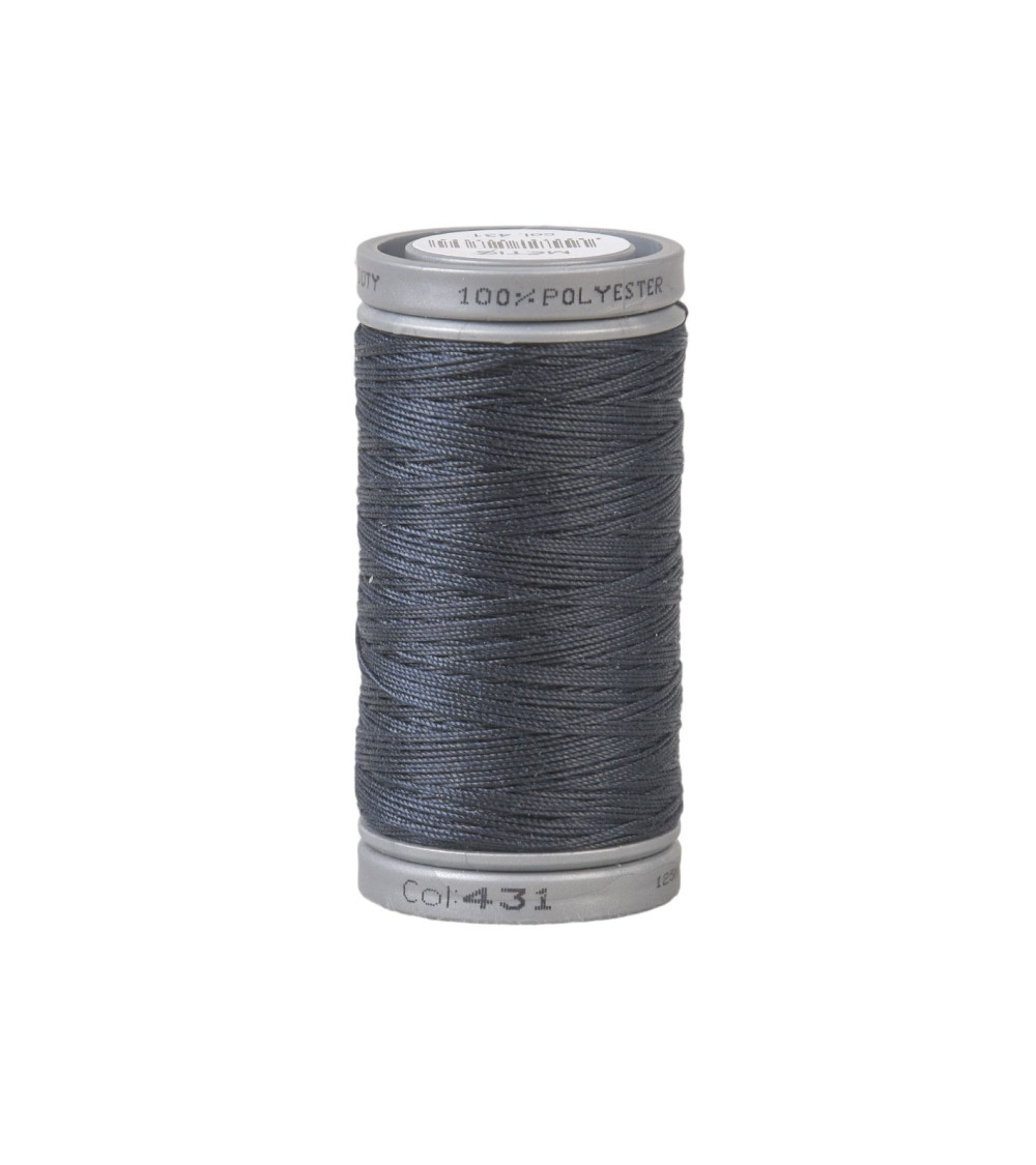 Durable super polyester thread 125m high quality navy blue