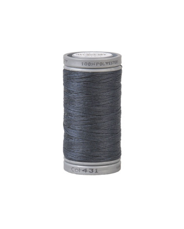 Super strong polyester thread 125m high quality navy blue