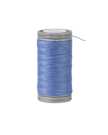 Super strong polyester thread 125m high quality light navy blue