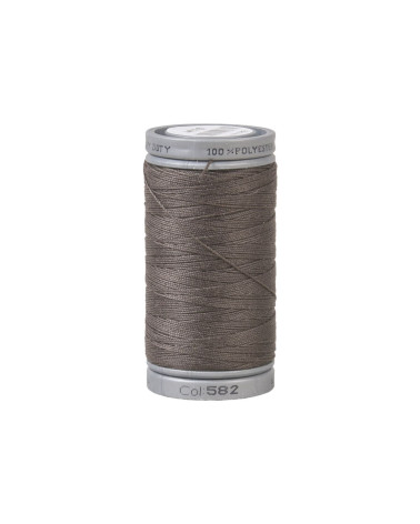 Super strong polyester thread 125m high quality brown