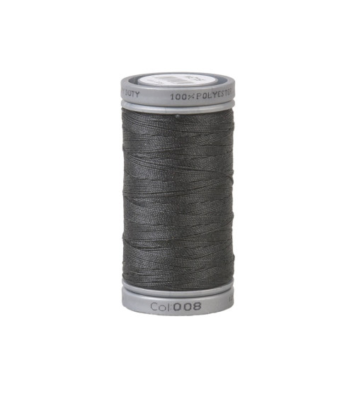 Fil super polyester résistant 125m haute qualité noir