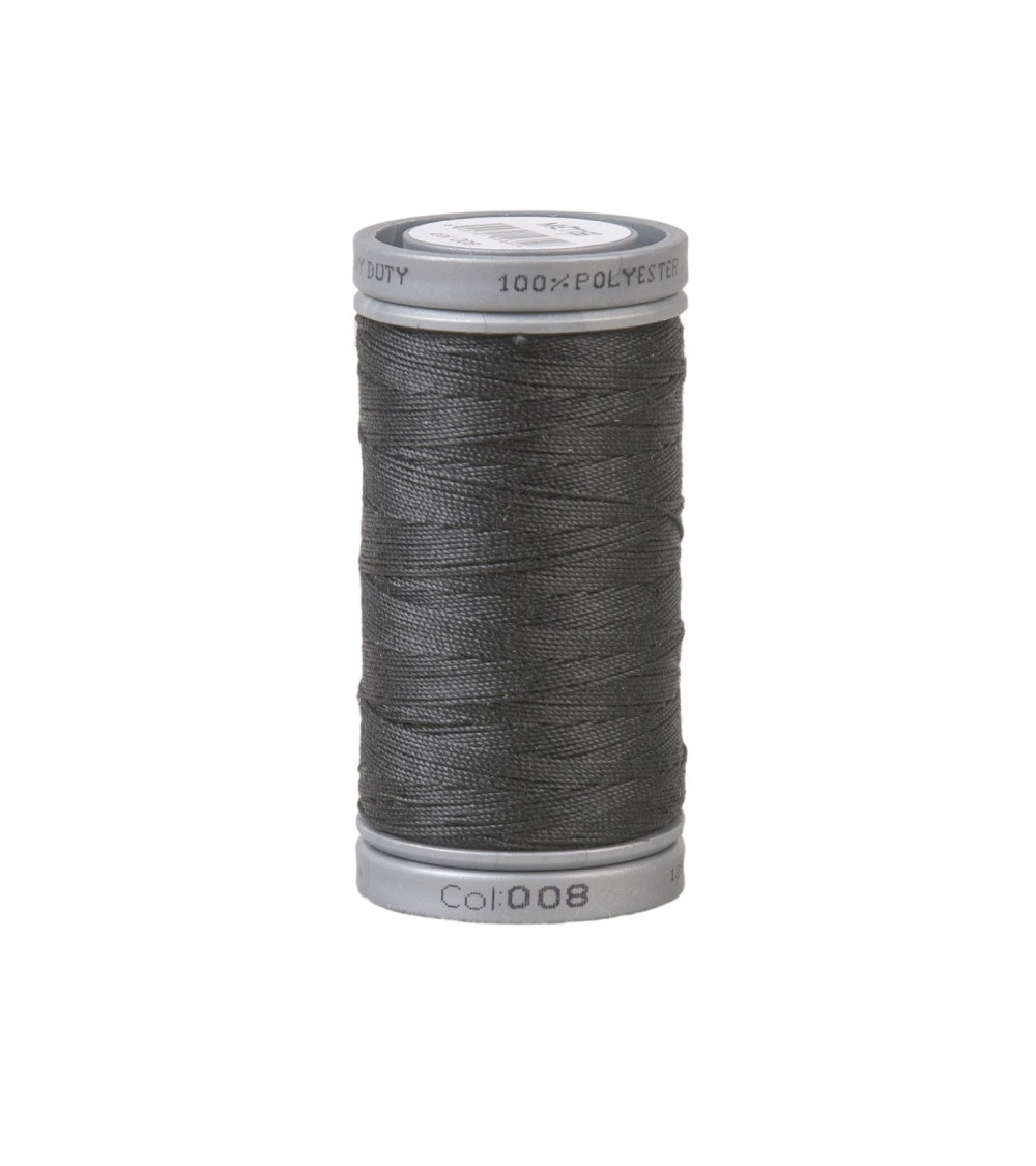 Fil super polyester résistant 125m haute qualité noir