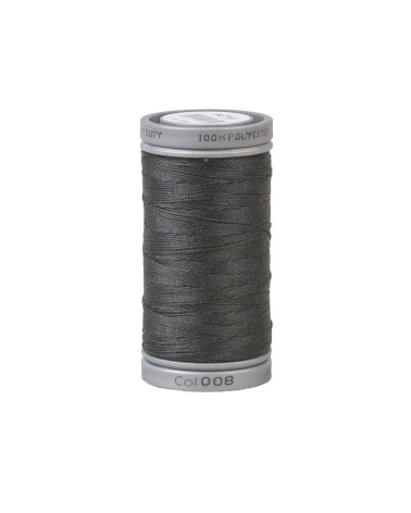 Fil super polyester résistant 125m haute qualité noir
