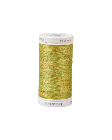 Hilo de algodón variado 500m alta calidad amarillo limón