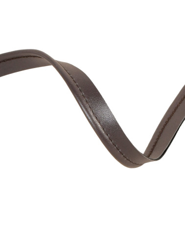 25m spool with faux metal piping 3mm brown