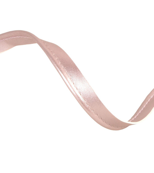 3mm light pink faux metal piping per meter